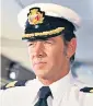  ?? ?? As captain in The Love Boat II