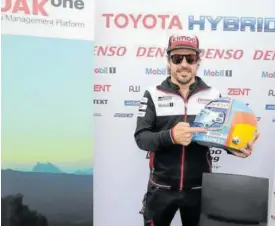  ?? Foto: Toyota Gazoo Racing ?? Fernando Alonso, en Le Mans.