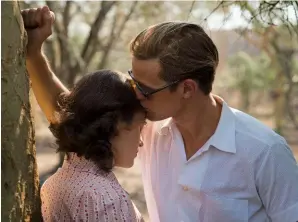  ??  ?? BELOW: Elizabeth and Philip share an intimate moment out of the spotlight in The Crown.