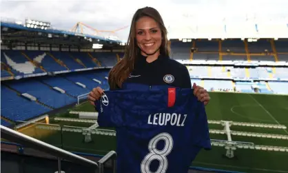  ??  ?? Melanie Leupolz has agreed to join Chelsea on a three-year contract. Photograph: Harriet Lander - Chelsea FC/Chelsea FC via Getty Images
