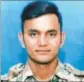  ??  ?? BSF jawan Rajib Ranjan