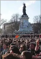  ??  ?? Nuit debout avait émergé pendant le mouvement contre la loi Travail.