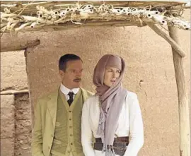  ?? Lena Herzog IFC Films ?? NICOLE KIDMAN and Damian Lewis star in the biopic “Queen of the Desert.”