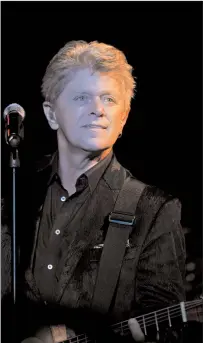  ??  ?? Peter Cetera, former Chicago frontman who has also produced a string of solo hits, will perform Friday, June 30, at Twin River Events Center in Lincoln.