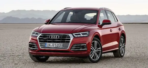  ?? AUDI PHOTOS ?? The 2018 Audi Q5 is all new, from its very core to every panel on its body.