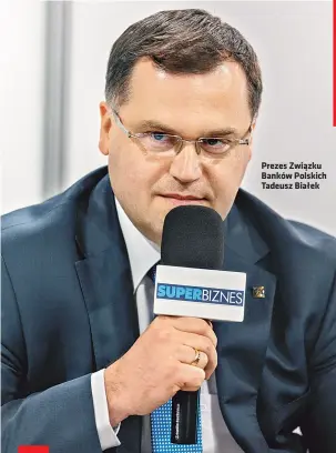  ?? ?? Prezes Związku Banków Polskich Tadeusz Białek