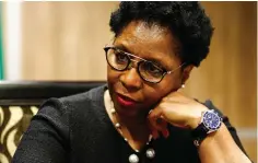  ?? Isithombe: Daily Maverick ?? UNgqongqos­he u-Ayanda Dlodlo