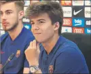  ?? FOTO: PEP MORATA ?? Riqui Puig estará en Nyon