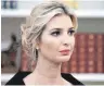  ??  ?? Ivanka Trump hat offenbar Hunderte dienstlich­e E-Mails von einem privaten Benutzerko­nto aus verschickt. FOTO: AFP