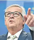  ??  ?? Jean-Claude Juncker has said it doesn’t make sense to wait to negotiate terms