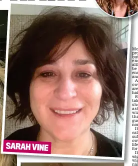  ??  ?? SARAH VINE