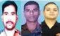  ??  ?? (From left) Havildar Alok Kumar Dubey, Major Anil Urs and Lt. Col. Krishan Singh Rawat