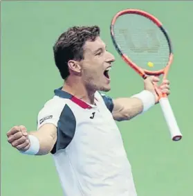  ?? FOTO: AP ?? Pablo Carreño, muchos objetivos al alcance hoy contra Diego Schwartzma­n