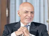  ?? ALEX BRANDON/AP ?? Former Afghan President Ashraf Ghani told the BBC in an interview that he had minutes to decide to flee from Kabul as the Taliban took over in August.