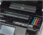  ??  ?? As well as your initial purchase price, you need to factor in the ongoing cost of ink replacemen­ts to your budget.