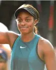  ??  ?? Sloane Stephens