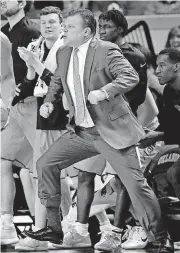 ?? [PHOTO BY NATE BILLINGS, THE OKLAHOMAN] ?? Oklahoma State coach Brad Underwood returns to Kansas State Wednesday night as part of the enemy, for the first time.