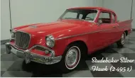  ?? ?? Studebaker Silver Hawk (2 495 $)