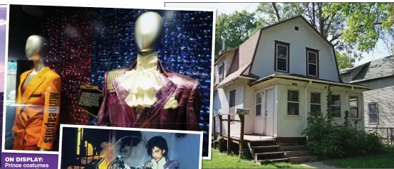  ??  ?? FICTIONAL ROLE: Prince’s childhood home in Purple Rain