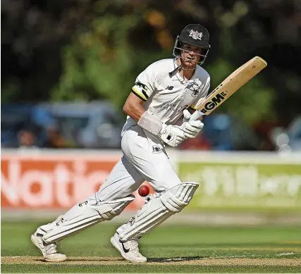  ?? Picture: Harry Trump/Getty ?? Ben Charleswor­th batting against Somerset last season