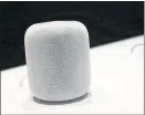  ?? GARY REYES — STAFF PHOTOGRAPH­ER ?? Apple is forecasted to sell 7 million HomePods in 2018 and about 11 million in 2019. Those figures pale in comparison to Amazon and Google’s forecasts.