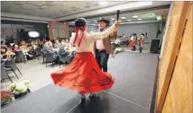  ?? MIGUEL MART NEZ/MUNDOHISPA­NICO ?? Ballet of Guanajuato entertaine­d the guests at the Personajes Destacados Award Ceremony at Cox Enterprise­s headquarte­rs.