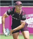  ?? ?? Brisbane’s Billy Walters will have first crack at hooker.