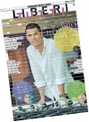  ??  ?? La copertina Cristiano Ronaldo sulla prima pagina di «Liberitutt­i»