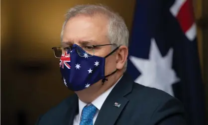  ?? Photograph: Mike Bowers/The Guardian ?? ‘In recent months we have watched Scott Morrison scrambling with a hint of desperatio­n to give the public what they want rather than getting on with the hard work of thinking through the future.’