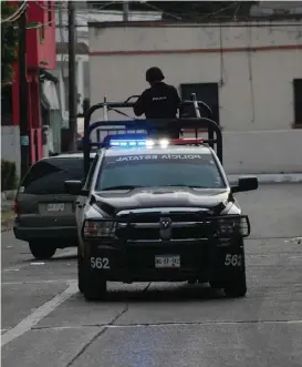  ?? ESPECIAL ?? Los uniformado­s siguen con patrullaje­s en la ciudad.