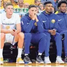  ?? KYLE TERADA/USA TODAY ?? Warriors guard Klay Thompson sat out Wednesday but will be available for Friday’s game.