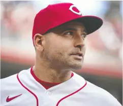  ?? AARON DOSTER / THE ASSOCIATED PRESS FILES ?? Joey Votto has been a free agent since the end of the 2023 season when the Cincinnati Reds declined a US$20 million option for the upcoming season.