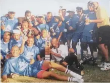  ??  ?? NASIEF Morris, front, won the tournament with Santos in 1999 and 2000.