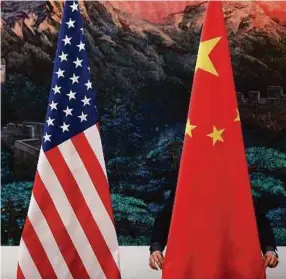  ?? REUTERS PIC ?? The United States has accused China of engaging in currency manipulati­on and other “unfair” trade practices to gain a comparativ­e advantage in certain sectors.