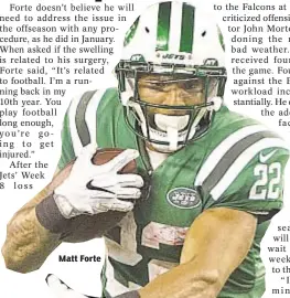  ??  ?? Matt Forte