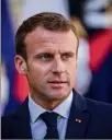  ?? (Photo MaxPPP) ?? Emmanuel Macron.