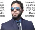  ?? SUN-TIMES FILES ?? Jussie Smollett