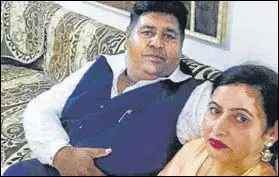  ?? HT PHOTO ?? Kavita Kumari and her husband Bishan Kumar died a day apart.