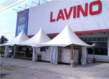  ??  ?? Visit Lavino Batu Kawah for its clearance sale, on now till June 10.