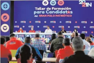  ?? // EFE ?? Maduro, ayer en Caracas, durante un acto con sus partidario­s