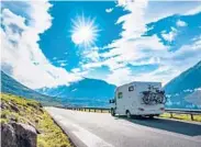  ?? ANDREY ARMYAGOV/DREAMSTIME ?? The popularity of RV travel is driven by the feeling of safety it provides U.S. travelers.