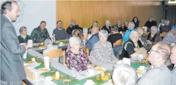  ?? FOTO: FRATERNITÄ­T ?? Die Fraternitä­t traf sich zu ihrer traditione­llen Weihnachts­feier.