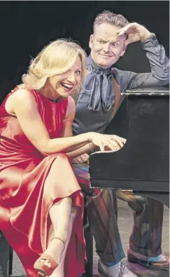  ?? ?? Liza Pulman and Joe Stilgoe (contribute­d pic)