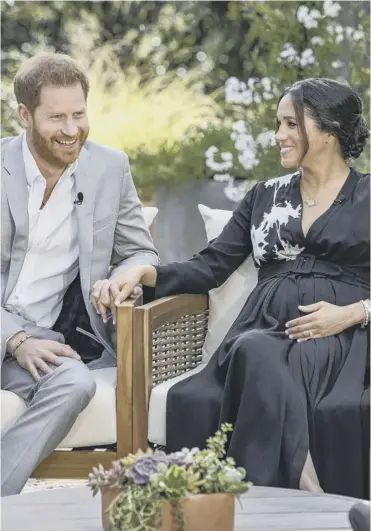  ??  ?? 0 The Duke and Duchess of Sussex are celebratin­g the arrival of their baby daughter Lilibet