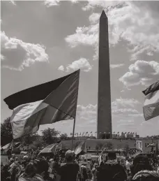  ?? AFP ?? A recent march in Washington in support of Palestine