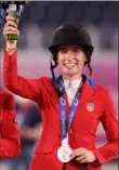  ?? Getty Images ?? Jessica Springstee­n
A silver medal in equestrian