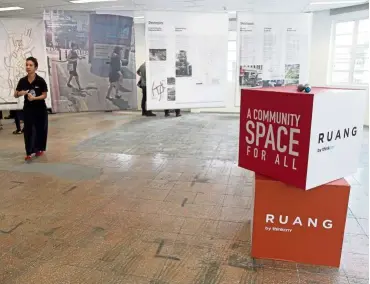  ?? — Filepic ?? the exhibition space at ruang by think City, which will host the art Includes Festival 2019.