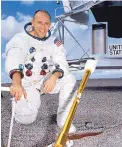  ?? COURTESY OF NASA ?? Alan LaVern Bean landed on the moon in 1969 as part of the Apollo 12 team. The team’s geological training became a test bed for future Apollo crews.