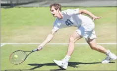  ??  ?? Britain’s Andy Murray practices at The All England Tennis Club in Wimbledon, southwest London. — AFP photo