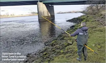  ??  ?? Upstream in the River Tyne is a really comfortabl­e venue